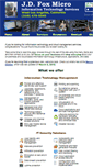 Mobile Screenshot of jdfoxmicro.com